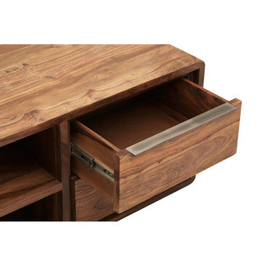 One Door Sheesham and Acacia Wood Media Unit | Surati