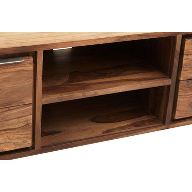 One Door Sheesham and Acacia Wood Media Unit | Surati