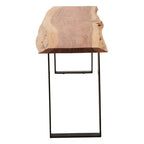 Acacia Wood with Live Edge Bench | Surax