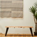 Acacia Wood with Live Edge Bench | Surax