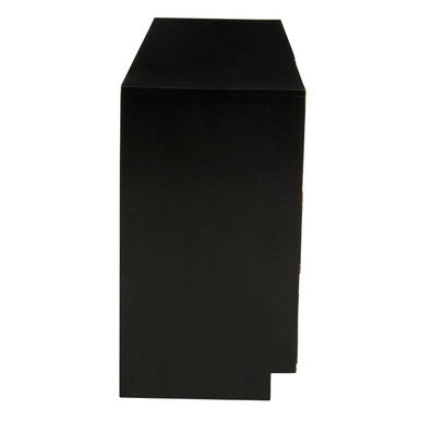 Seven Drawer Black Mango Wood Chest | Sarter