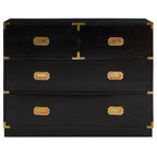 Black Mango Wood Chest of 4 Drawers | Sarter