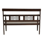 Dark Sheesham Wood Bench | Srina