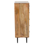 Five Drawer Mango Wood Chest | Boho