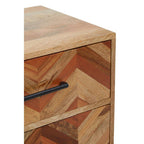 Five Drawer Mango Wood Chest | Boho