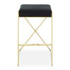 Black and Gold Finish Bar Stool | Azalea