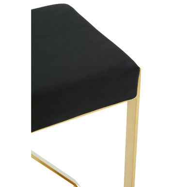 Black and Gold Finish Bar Stool | Azalea