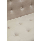 2 Seater Mink Velvet Sofa | Azalea