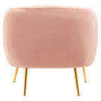 Pink Velvet Armchair | Yasmeen