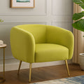 Olive Velvet Armchair | Yasmeen