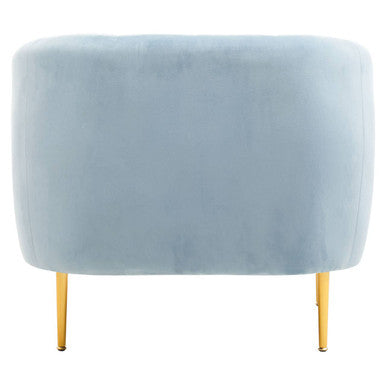 Blue Velvet Armchair | Yasmeen