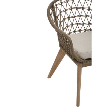 Grey Woven Rope Chair | Opus