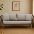 3 Seater Grey Sofa | Opus