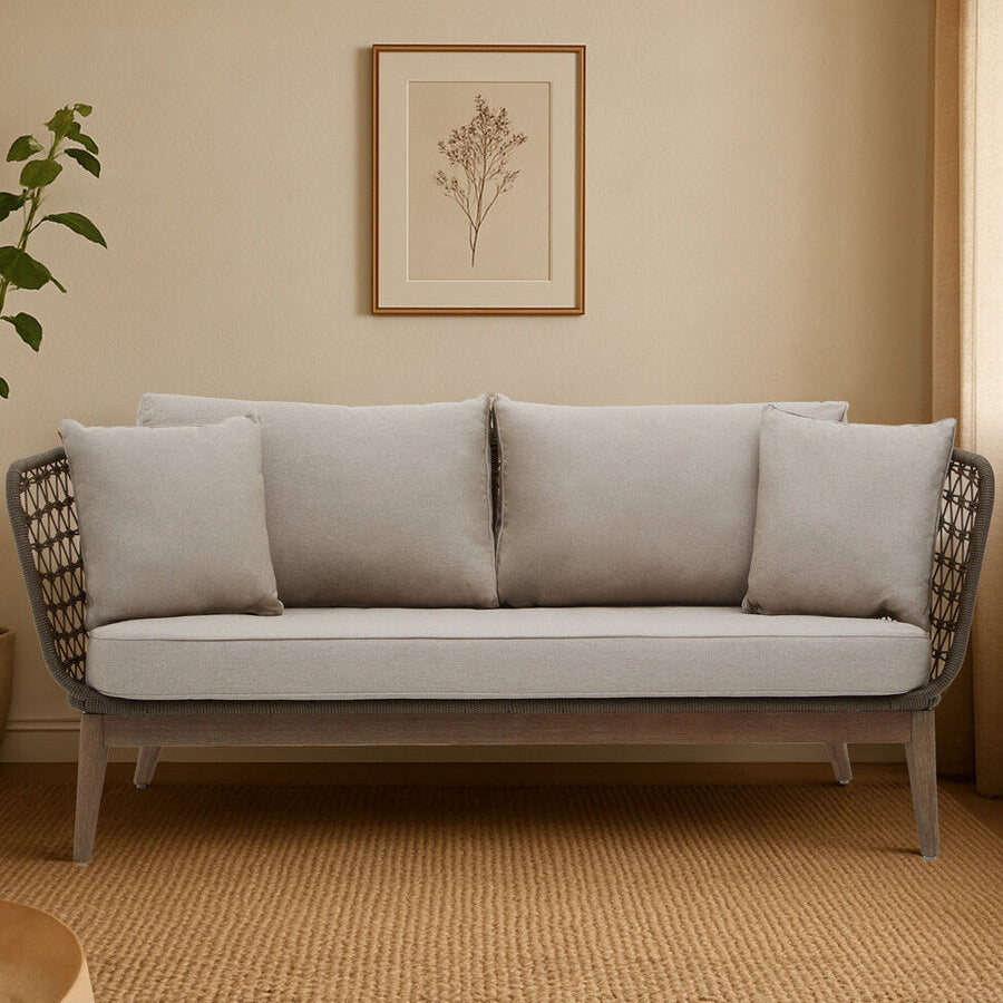 3 Seater Grey Sofa, Opus