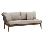 Woven Rope Chaise Longue with Cushions | Opus