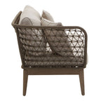Woven Rope Chaise Longue with Cushions | Opus