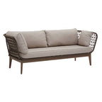 3 Seater Bronze and Charcoal Sofa | Opus