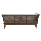 3 Seater Bronze and Charcoal Sofa | Opus