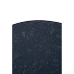 Black Marble Top 3 Tier Round Side Table with Slim Iron Frame | Templar