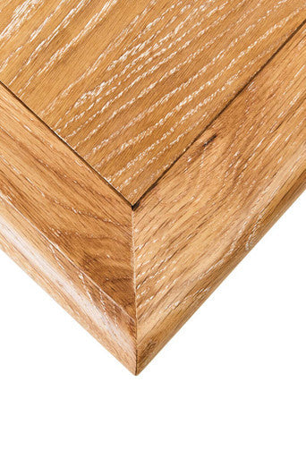 Antique Grey Oak Top Side Table with Black Birchwood Legs | Kensington Townhouse