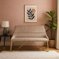 Mink Velvet Bench | Vieste