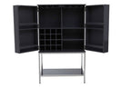 Grey Gloss Finish Cabinet | Genoa