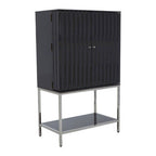 Grey Gloss Finish Cabinet | Genoa