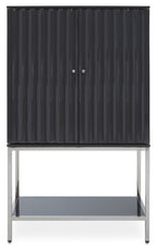 Grey Gloss Finish Cabinet | Genoa