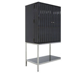 Grey Gloss Finish Cabinet | Genoa