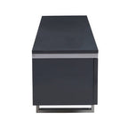 Grey Gloss Finish Media Unit | Genoa
