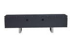 Grey Gloss Finish Media Unit | Genoa