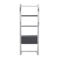 Grey and Stainless Steel Shelf Unit | Genoa