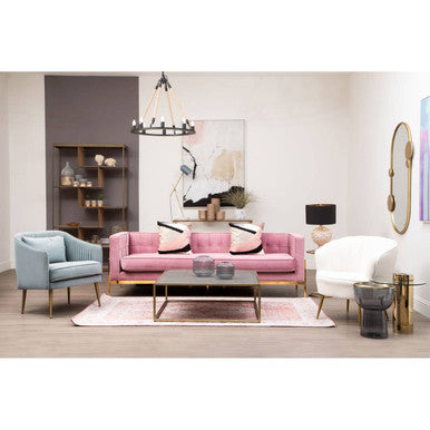 Brushed Brass Multi Tier Shelving Unit | Grenoble