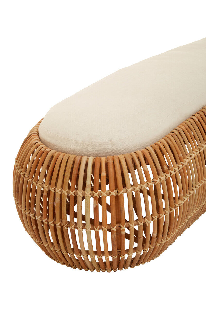 Natural Rattan Bench | Manado