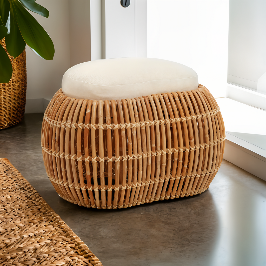 Natural Rattan Bean Bench | Manado