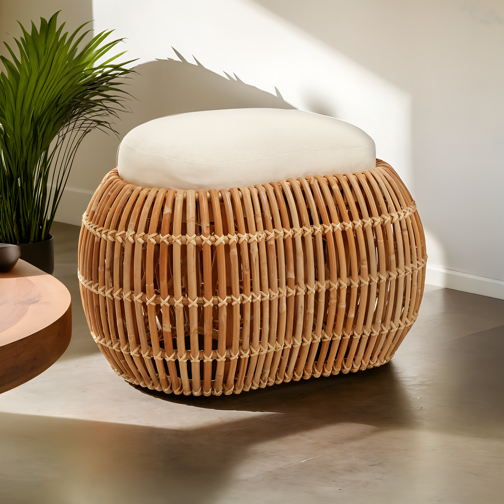 Natural Rattan Bean Bench | Manado