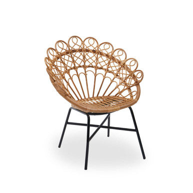 Natural Rattan Peacock Chair | Java