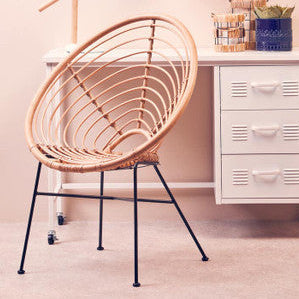 Natural Rattan Round Chair | Java