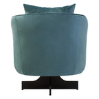 Azure Velvet Swivel Chair | Hale