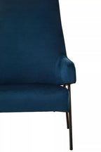 Blue Velvet Chair | Henia