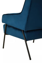 Blue Velvet Chair | Henia