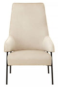 Cream Velvet Chair | Henia