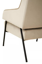 Cream Velvet Chair | Henia