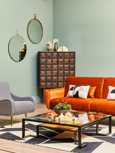 Recycled Dark Oak Wood Cabinet | Lucca