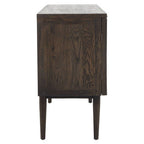 Recycled Dark Oak Wood Sideboard | Lucca