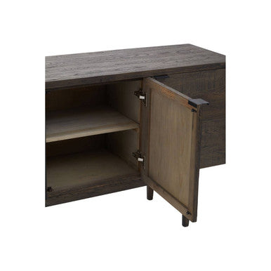 Recycled Dark Oak Wood Sideboard | Lucca