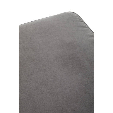 Grey Fabric Footstool | Spencer