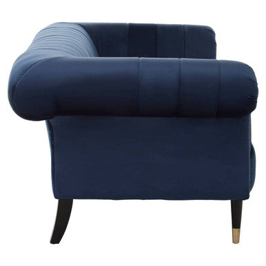 3 Seater Midnight Velvet Sofa, Siena