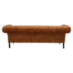 3 Seater Gold Velvet Sofa, Siena