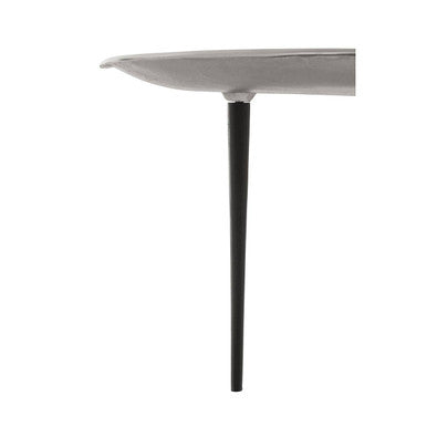 Silver Oak Effect Top Coffee Tables with Black Legs | Silva